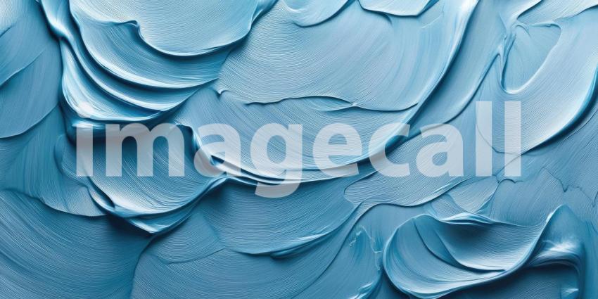 A Sea of Serenity: A mesmerizing abstract composition of swirling, metallic blue, evoking a sense of depth and fluidity