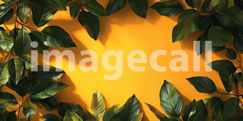 A Tropical Dreamscape: A vibrant explosion of colors, as tropical leaves are bathed in a kaleidoscope of light, creating a surreal and captivating scene