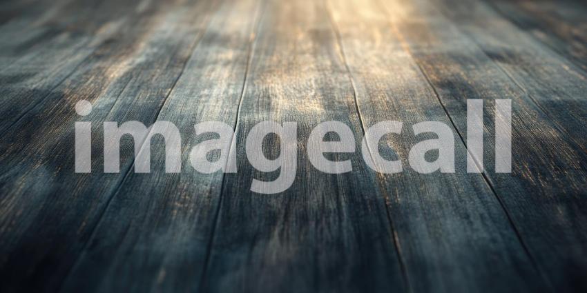 Warmth and Texture: A spotlight illuminates a weathered wooden floor, revealing a rich tapestry of grain and texture, evoking a sense of rustic charm and timeless beauty