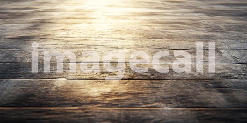 Warmth and Texture: A spotlight illuminates a weathered wooden floor, revealing a rich tapestry of grain and texture, evoking a sense of rustic charm and timeless beauty