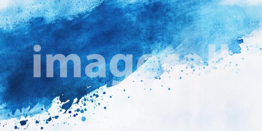 A Sea of Ink: A mesmerizing abstract composition of swirling blues, evoking the depth and fluidity of the ocean