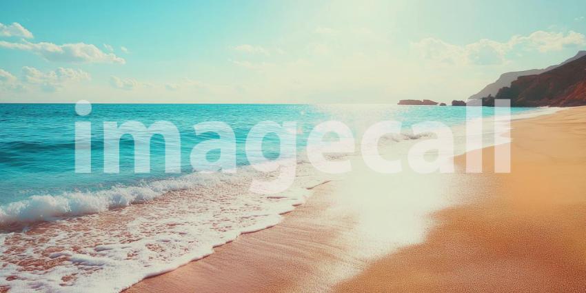 A Tropical Idyll: A picturesque coastal village, nestled amidst swaying palm trees, offers a glimpse of paradise, with pristine beaches and crystal-clear waters