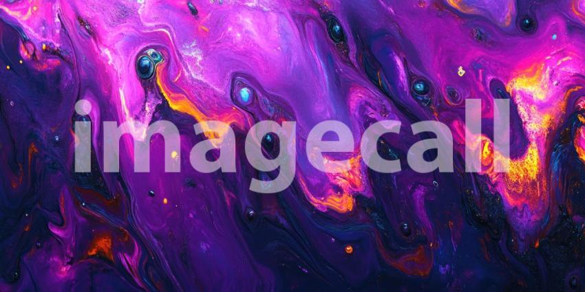 A Cosmic Tapestry: A mesmerizing swirl of colors, reminiscent of a celestial nebula or a field of wildflowers at sunrise, evokes a sense of wonder and enchantment