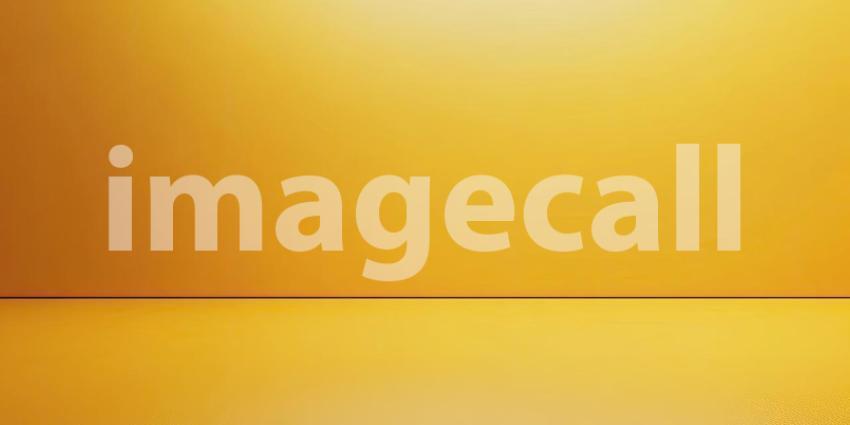 Sunlight Dappling a Vibrant Yellow Room