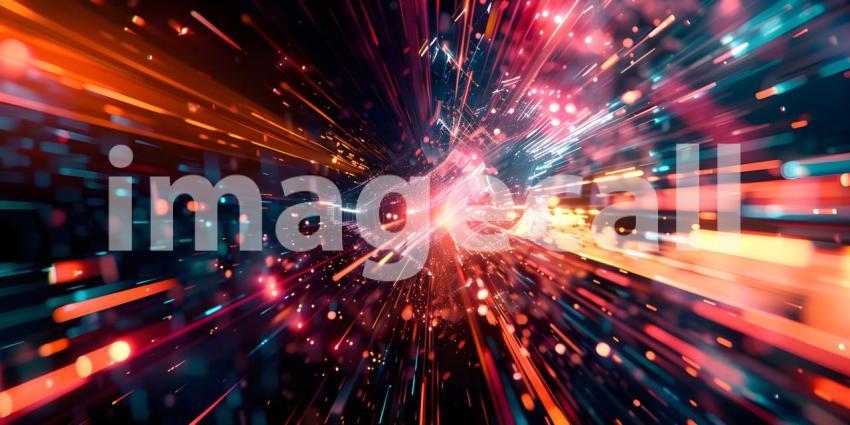 Into the Digital Vortex: A Journey Through a Cybernetic Landscape