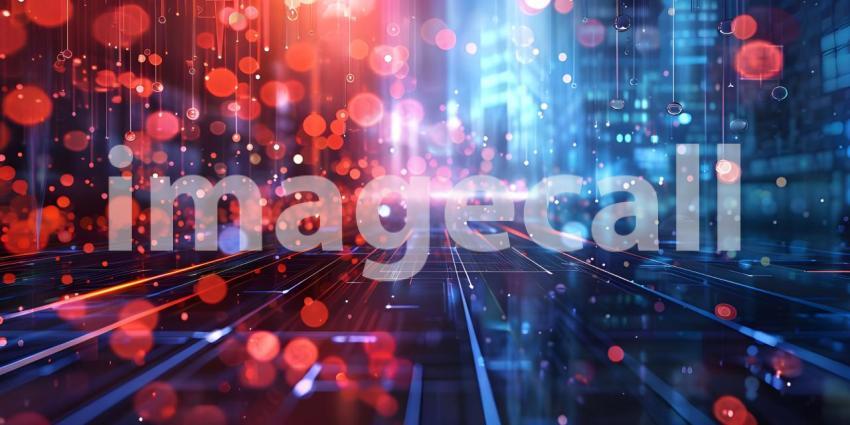 Into the Digital Vortex: A Journey Through a Cybernetic Landscape