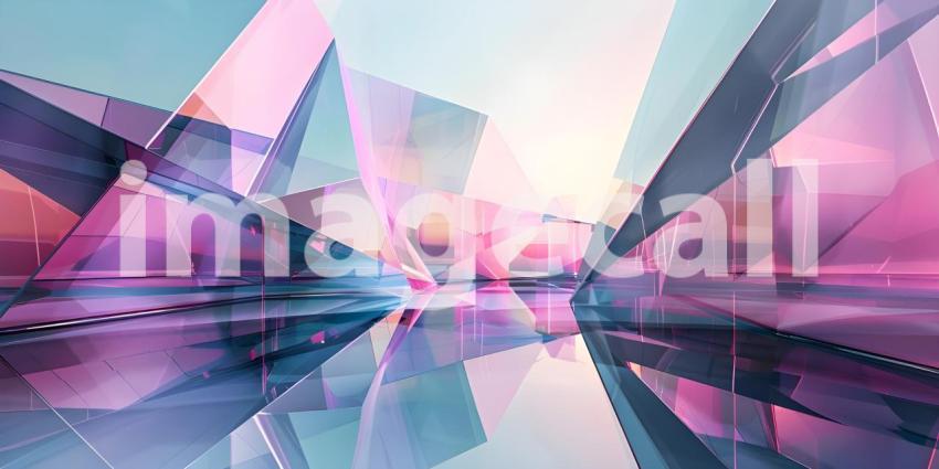 Crystallized Chaos: A Kaleidoscope of Shattered Glass