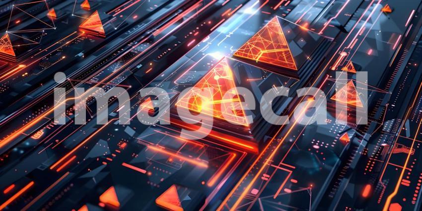 Crystallized Chaos: A Kaleidoscope of Shattered Glass