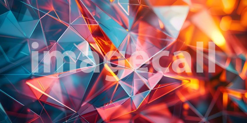 Crystallized Chaos: A Kaleidoscope of Shattered Glass