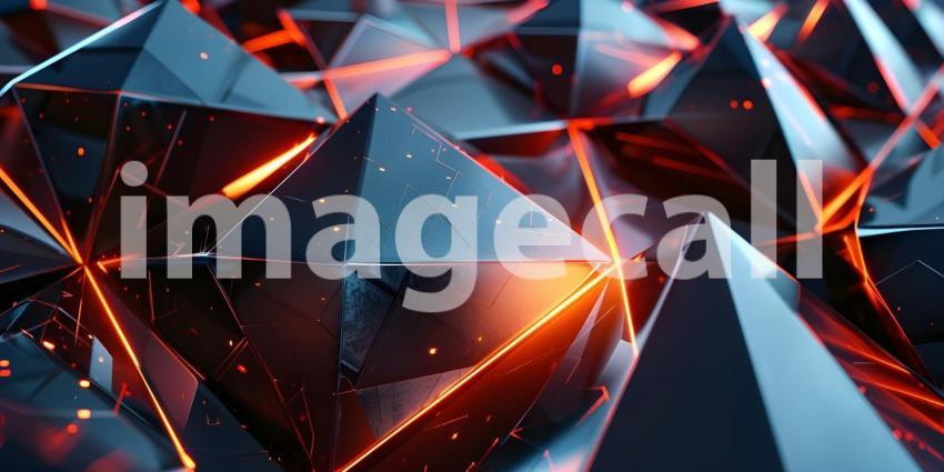 Crystallized Chaos: A Kaleidoscope of Shattered Glass