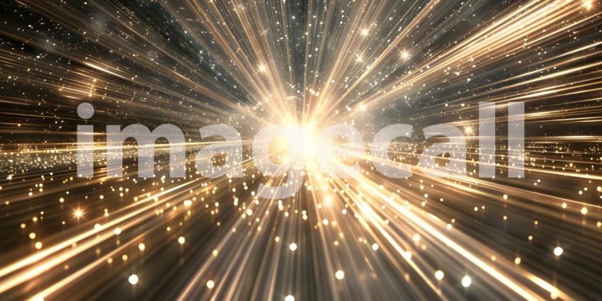 Radiant Celestial Burst: A Symphony of Light and Color