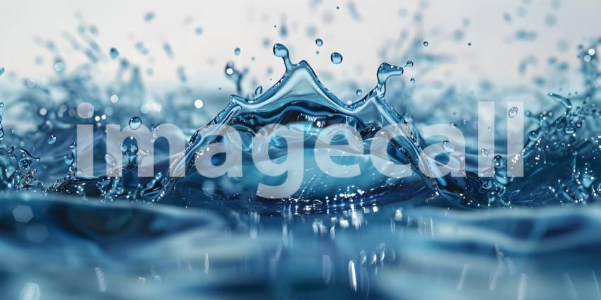 Dynamic Water Splash: A Burst of Energy and Motion