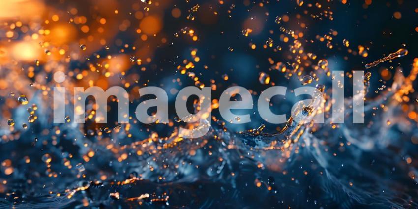 Dynamic Water Splash: A Burst of Energy and Motion