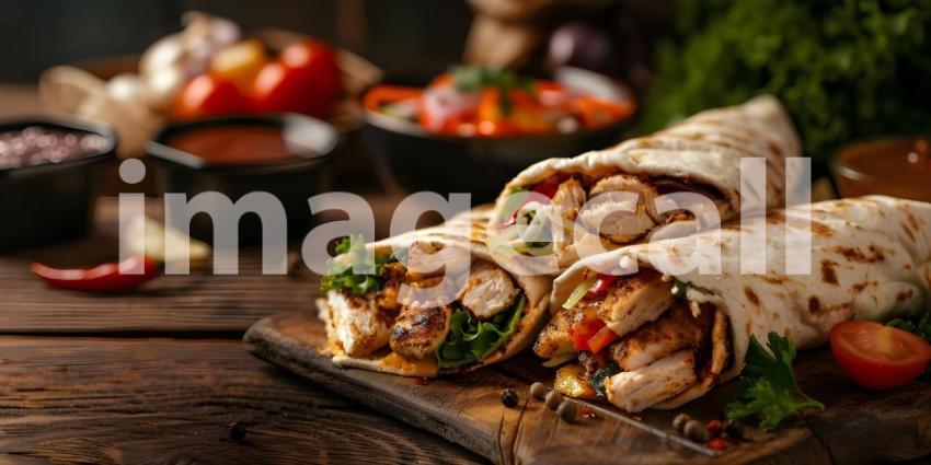 Flamboyant Burrito: A Fiery Feast of Flavor and Texture