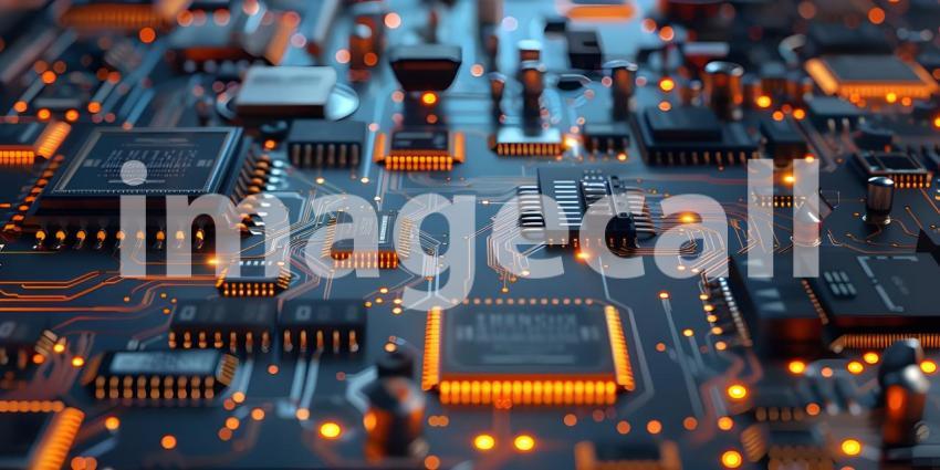 The Heart of Innovation: A Close-Up of a Complex Circuit Board