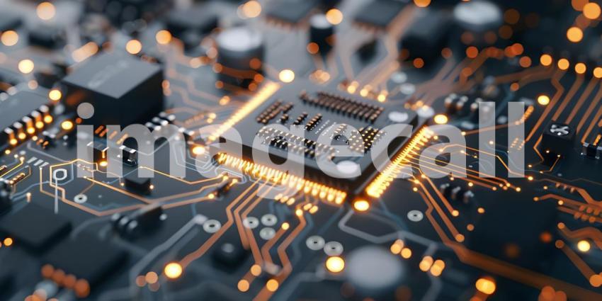 The Heart of Innovation: A Close-Up of a Complex Circuit Board
