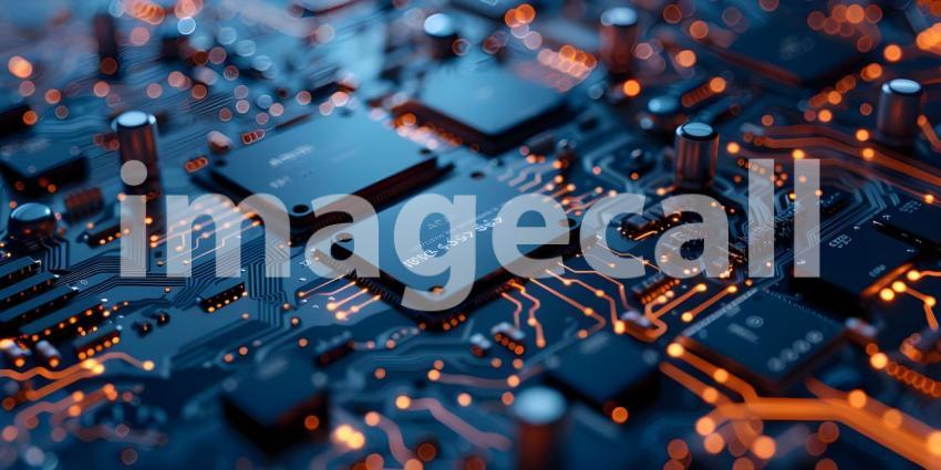 The Heart of Innovation: A Close-Up of a Complex Circuit Board