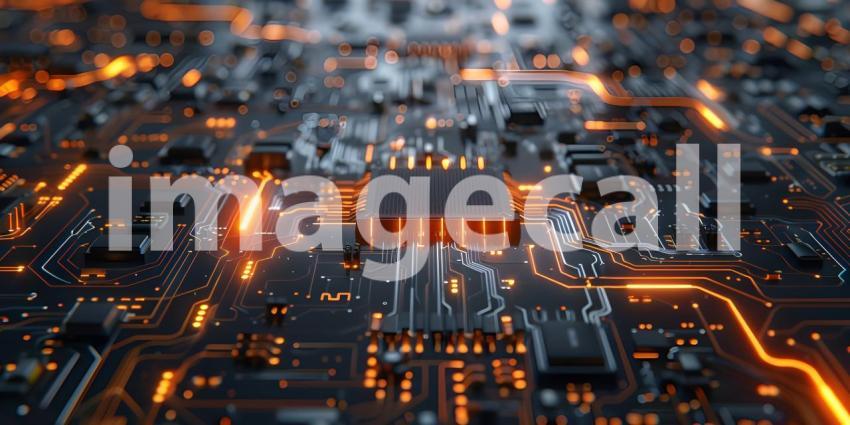 The Heart of Innovation: A Close-Up of a Complex Circuit Board