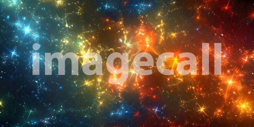 A Galaxy of Color: A Dazzling Array of Multicolored Stars