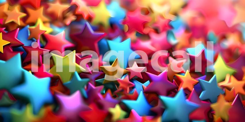 A Galaxy of Color: A Dazzling Array of Multicolored Stars