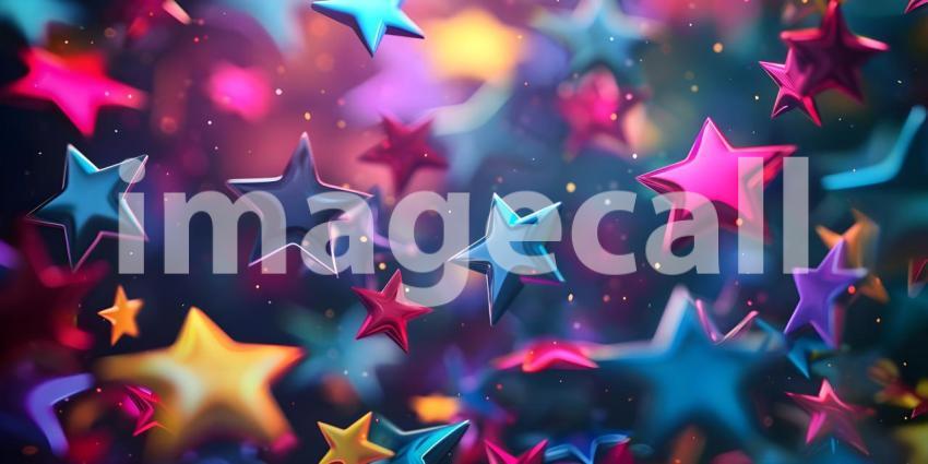 A Galaxy of Color: A Dazzling Array of Multicolored Stars