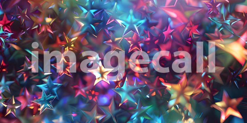 A Galaxy of Color: A Dazzling Array of Multicolored Stars