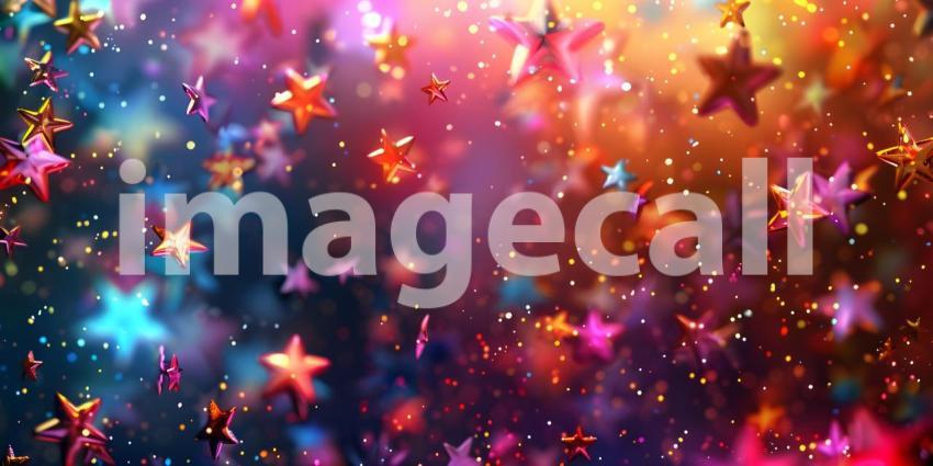 A Galaxy of Color: A Dazzling Array of Multicolored Stars