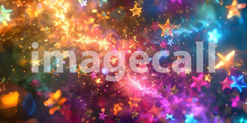 A Galaxy of Color: A Dazzling Array of Multicolored Stars