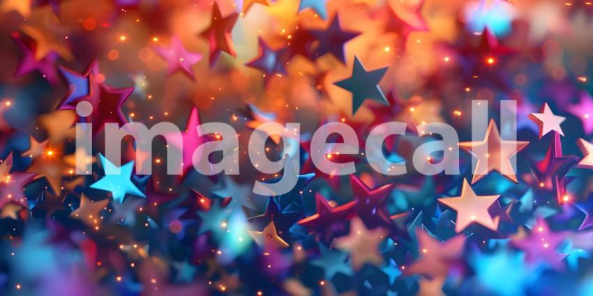 A Galaxy of Color: A Dazzling Array of Multicolored Stars