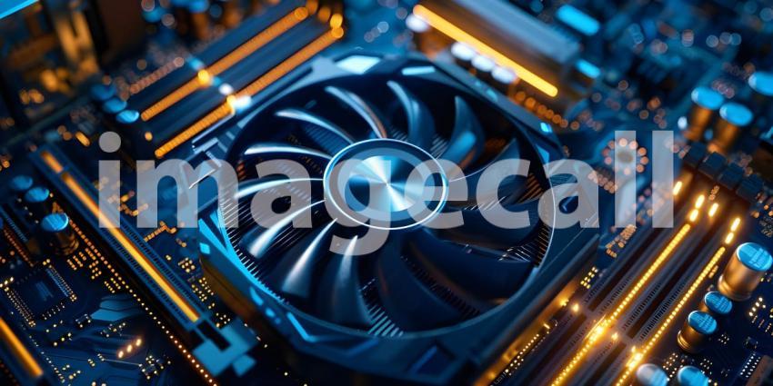 The Engine of Innovation: A Close-Up of a High-Performance GPU Mining Rig