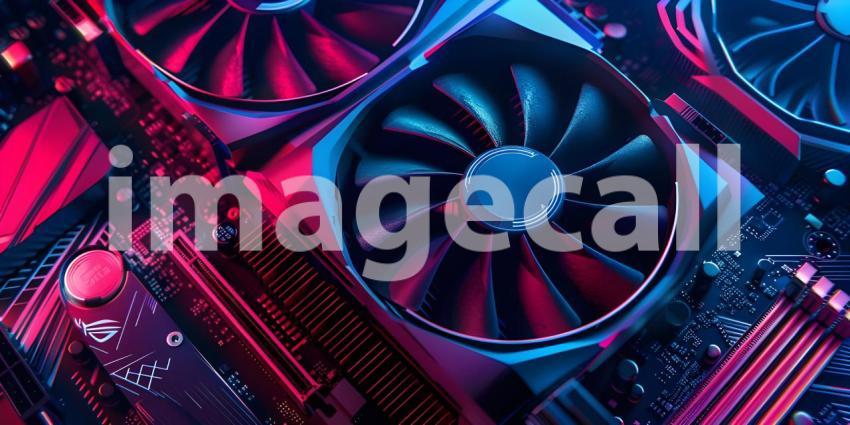 The Engine of Innovation: A Close-Up of a High-Performance GPU Mining Rig