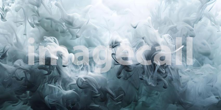 Ethereal Ink Dance: A Whirlwind of Red, Blue, and White Hues