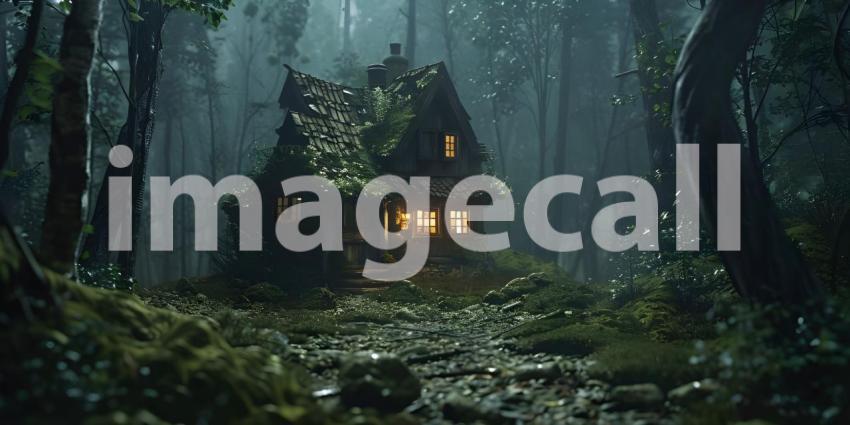 Enchanted Woodland Cottage: A Cozy Abode Hidden Amongst the Trees