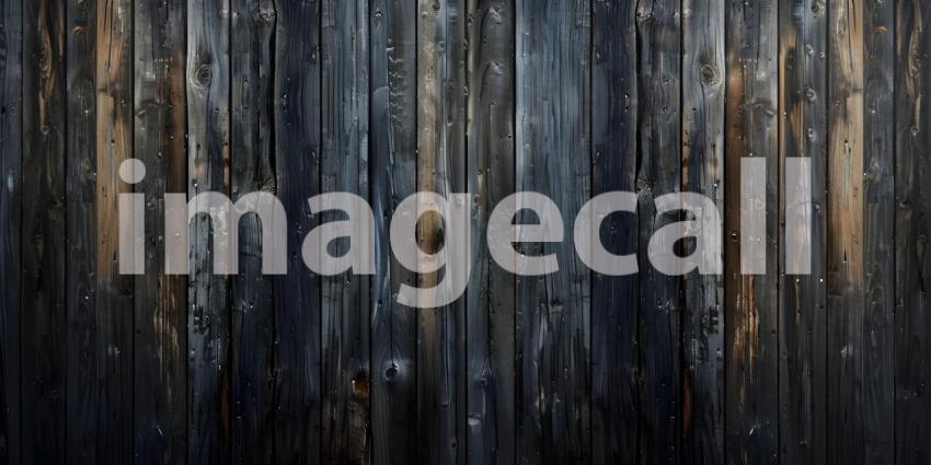 Charred Wood Wall: A Rustic and Textured Background in Shades of Black and Brown