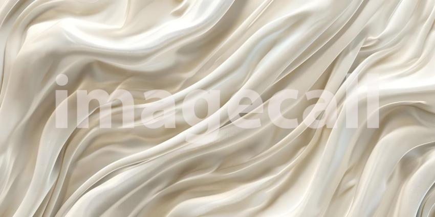 Airy and Ethereal: A Flowing Cascade of Sheer Fabric