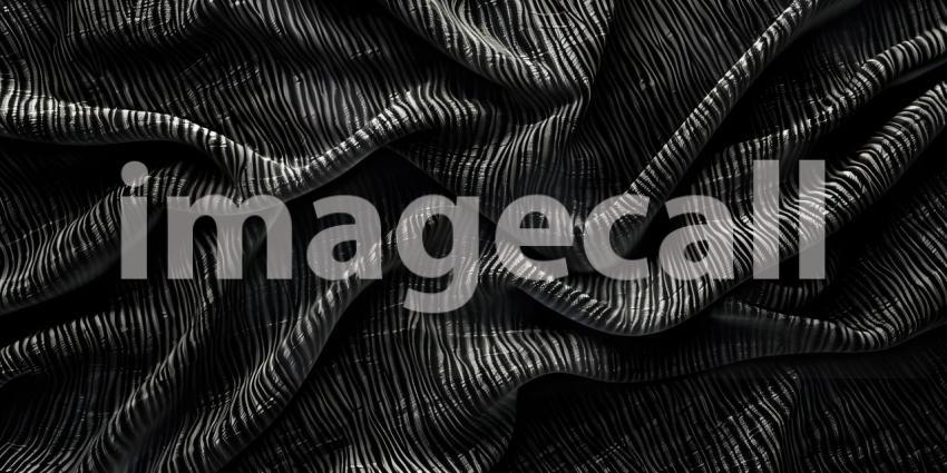 Airy and Ethereal: A Flowing Cascade of Sheer Fabric