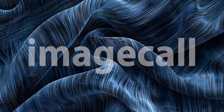 Airy and Ethereal: A Flowing Cascade of Sheer Fabric