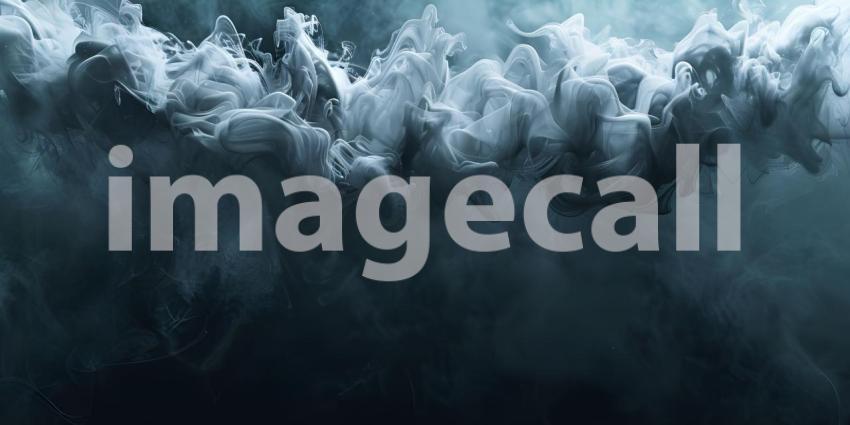 Abstract Smoke Swirls: A Study in Contrast and Movement