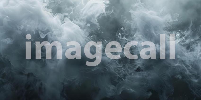 Abstract Smoke Swirls: A Study in Contrast and Movement