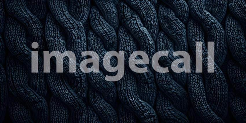 Intertwined Threads: A Textured Close-Up of a Knitted Fabric