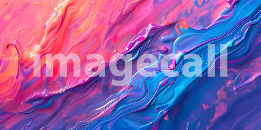 Cosmic Canvas: A Swirling Vortex of Colors Evoking the Universe, Liquid Dreams: A Surreal Abstract Painting of Blending Hues