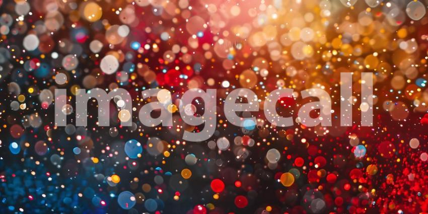 Cosmic Dreamscape: A Dreamy Landscape of Shimmering Colors and Celestial Lights