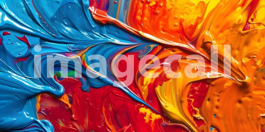 Cosmic Canvas: A Swirling Vortex of Colors Evoking the Universe, Liquid Dreams: A Surreal Abstract Painting of Blending Hues