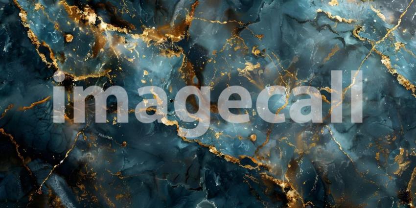 Golden Veins: A Luxurious Marble Slab with Rich Gold and Gray Tones, Earth Tapestry: A Stunning Display of Natural Stone with Intricate Veining