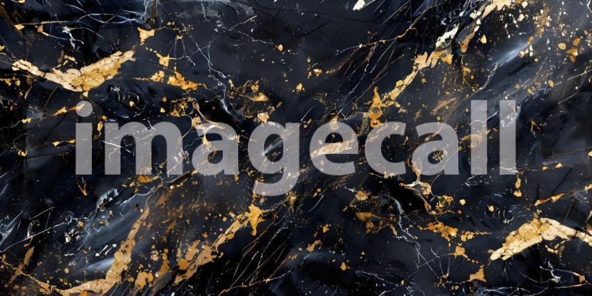 Golden Veins: A Luxurious Marble Slab with Rich Gold and Gray Tones, Earth Tapestry: A Stunning Display of Natural Stone with Intricate Veining