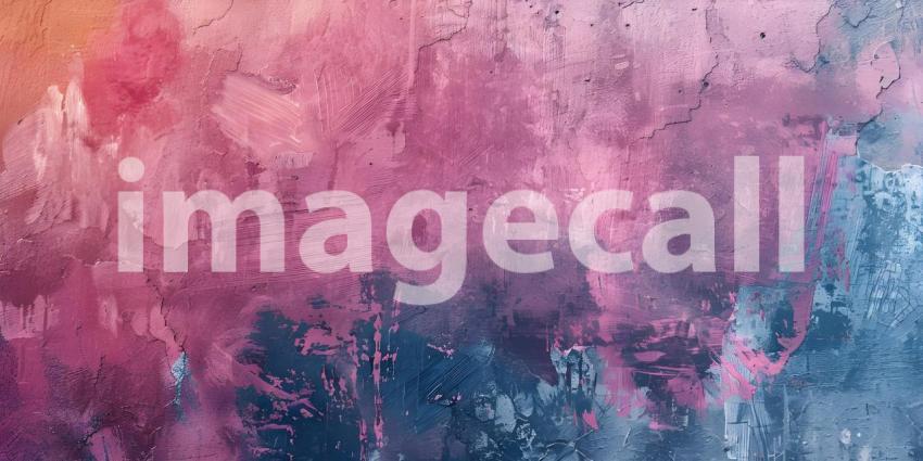 Urban Decay: A Textured Wall with Peeling Paint and Exposed Layers