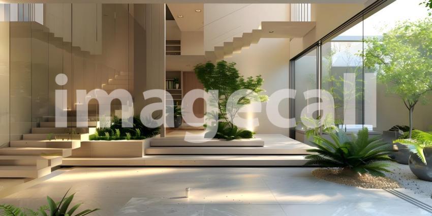 Contemporary Kitchen with Open Floor Plan and Abundant Natural Light