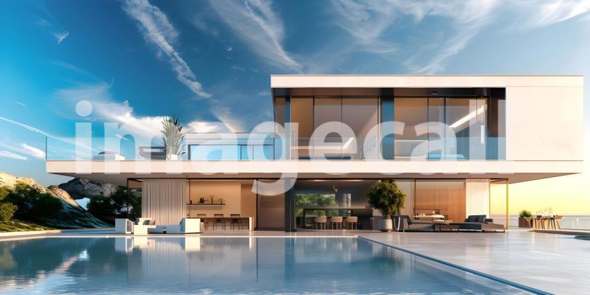 Modern Architectural Masterpiece with Expansive Views