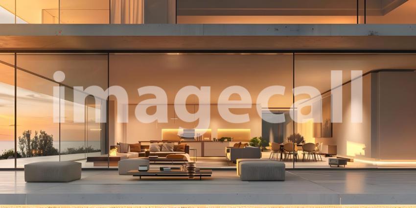 Modern Architectural Masterpiece with Expansive Views