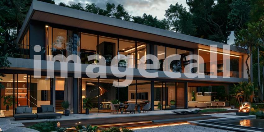 Modern Architectural Masterpiece with Expansive Views